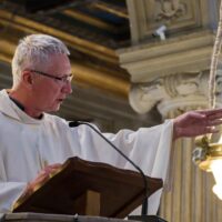 4. Mše svatá v bazilice svatého Klimenta