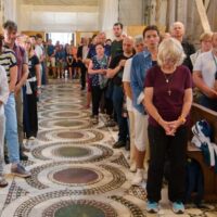 7. Mše svatá v bazilice svatého Klimenta