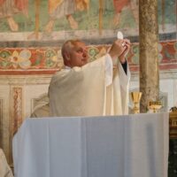 9. Mše svatá v bazilice svatého Klimenta