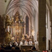 12. Kájovská pouť 2025 – večerní mše svatá v sobotu a světelný průvod