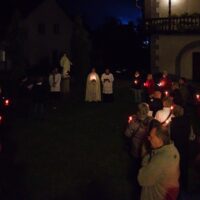 18. Kájovská pouť 2025 – večerní mše svatá v sobotu a světelný průvod