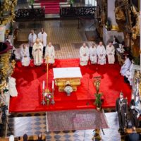 3. Biskup Vlastimil Kročil sloužil děkovnou mši svatou za svobodu