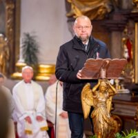 26. Biskup Vlastimil Kročil sloužil děkovnou mši svatou za svobodu