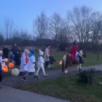 Základní a mateřská škola v Žimuticích oslavily svatého Martina