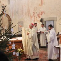 4. Požehnání obnovených fresek v Bubovicích