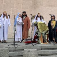 7. Českobudějovický biskup požehnal koledníkům Tříkrálové sbírky