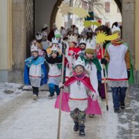 Tříkrálový průvod Třeboní