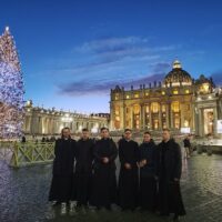 15. Bohoslovci z Nepomucena se Svatým otcem