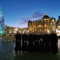 12. Bohoslovci z Nepomucena se Svatým otcem