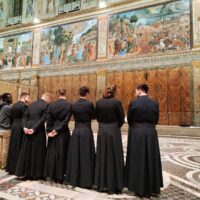 13. Bohoslovci z Nepomucena se Svatým otcem