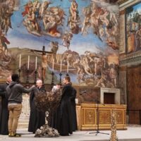 17. Bohoslovci z Nepomucena se Svatým otcem