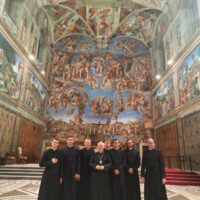 19. Bohoslovci z Nepomucena se Svatým otcem