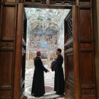 20. Bohoslovci z Nepomucena se Svatým otcem