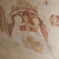 Požehnání obnovených fresek v Bubovicích