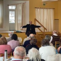 9. Postní duchovní obnova s otcem biskupem Pavlem Posádem ve Zbilidech