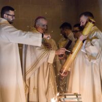 2. Velikonoční vigilie se křty v českobudějovické katedrále