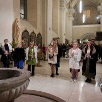 44. Velikonoční vigilie se křty v českobudějovické katedrále