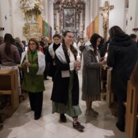 20. Velikonoční vigilie se křty v českobudějovické katedrále