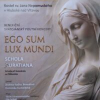 2. Benefiční poutní koncert Scholy Auratiany v Hluboké nad Vltavou
